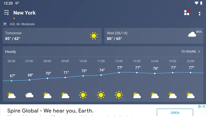 Weather - Accurate Weather App android App screenshot 1