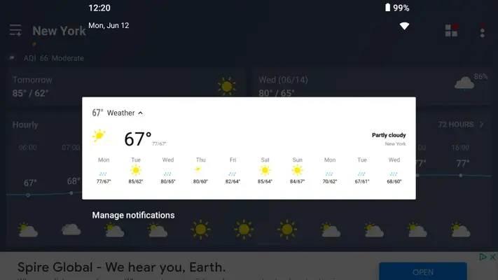 Weather - Accurate Weather App android App screenshot 2